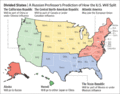 Divided States - A Russian Professors Prediction of How the US Will Split.gif