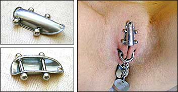 Keuschheitspiercing Chastity belt