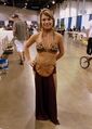 Cosplay of Slave Leia at Wizard World Chicago 2012.jpg