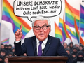 Frank-Walter Steinmeier - Unsere Demokratie in ihrem Lauf haelt weder Ochs noch Esel auf.webp
