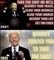 Joe Biden then and now - 2021 and 2023.webp