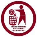 Logo - Feminismo al Basurero de la Historia.svg