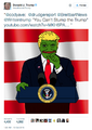Pepe the frog as Donald Trump.png