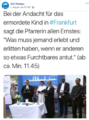Pfarrerin mit Hirnerweichung bei Andacht fuer das ermordete Kind in Frankfurt.png