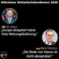 Politische Witz zur Meinungsfreiheit auf der Muenchner Sicherheitskonferenz.webp