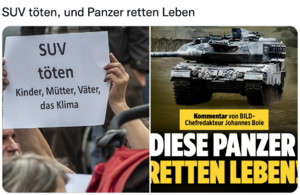 SUV toeten und Panzer retten Leben.png