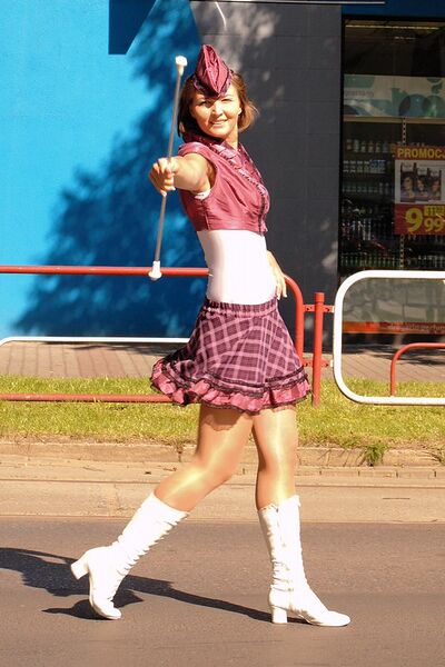 File:Silesian drum majorette.jpg