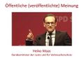 Veroeffentlichte Meinung - Heiko Maas - Bundesminister der Justiz und fuer Verbraucherschutz.jpg