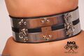 Waist shackle stainless steel BDSM waist cincher - frontside.jpg