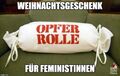 Weihnachtsgeschenk fuer Feministinnen - Die Opferrolle.jpg