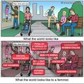 What the world looks like - What the world looks like to feminists.jpg